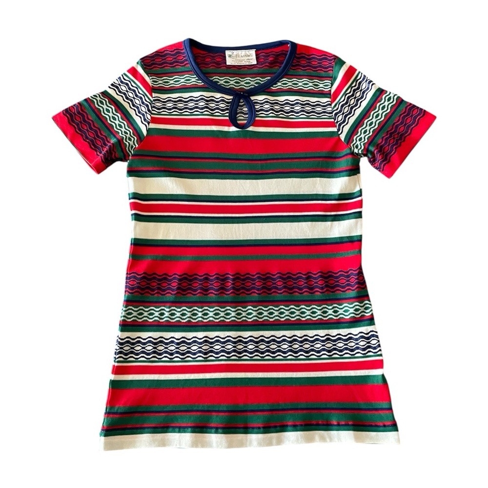 Vintage 1970s KMart lightweight short sleeve sweater